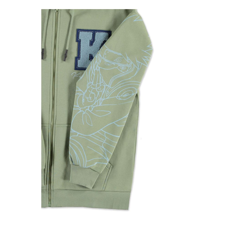 Naruto Zipper Hoodie Kakashi Size XXL 2
