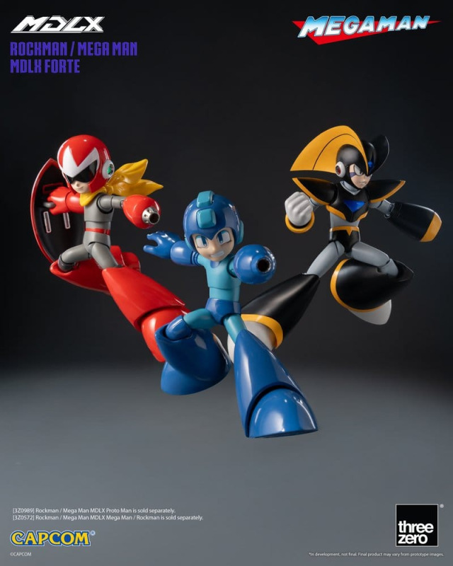 Mega Man MDLX Action Figure Rockman / Mega Man Forte 10 cm 14