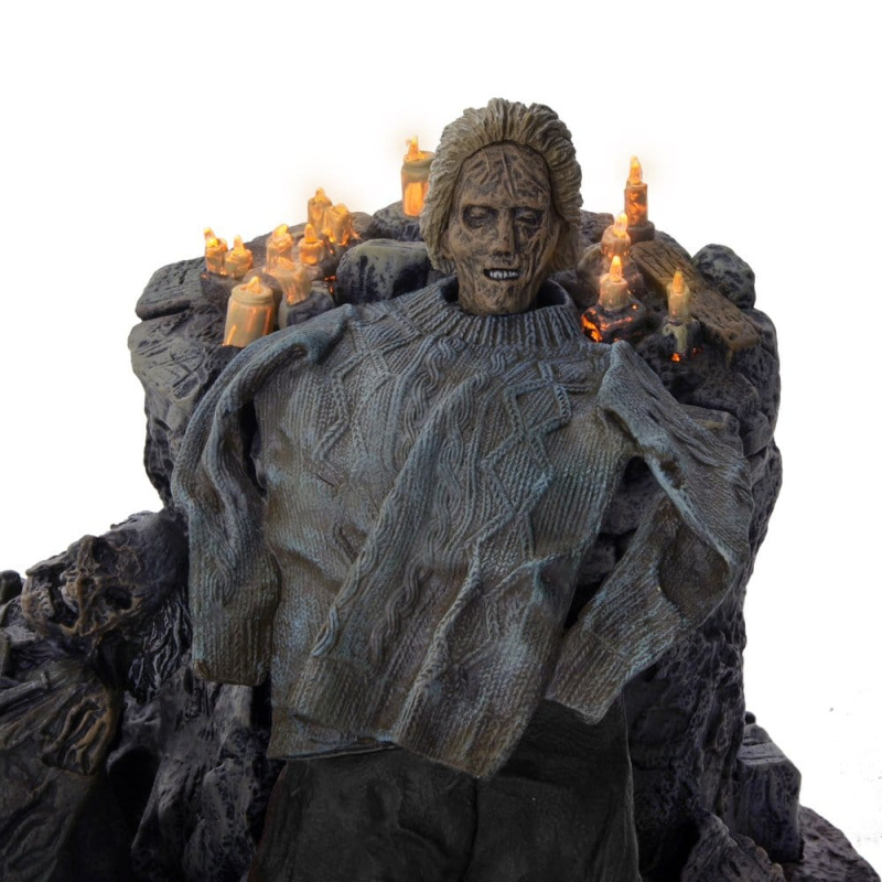 Friday the 13th: The Game Diorama Trenchcoat with Spikes Inferno Room Deluxe Set 6