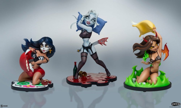 Coffin Comics Designer Statues Set Sleepover In Hell 10