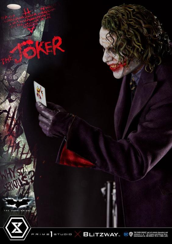 The Dark Knight Statue 1/3 The Joker Bonus Version 72 cm