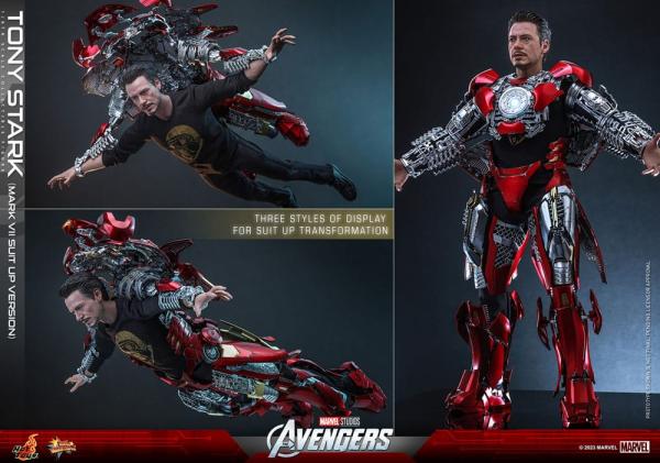 The Avengers Movie Masterpiece Action Figure 1/6 Tony Stark (Mark VII Suit-Up Version) 31 cm