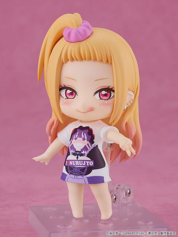 My Dress-Up Darling Nendoroid Action Figure Marin Kitagawa: Slippery Girls Full Graphic T-Shirt Ver.