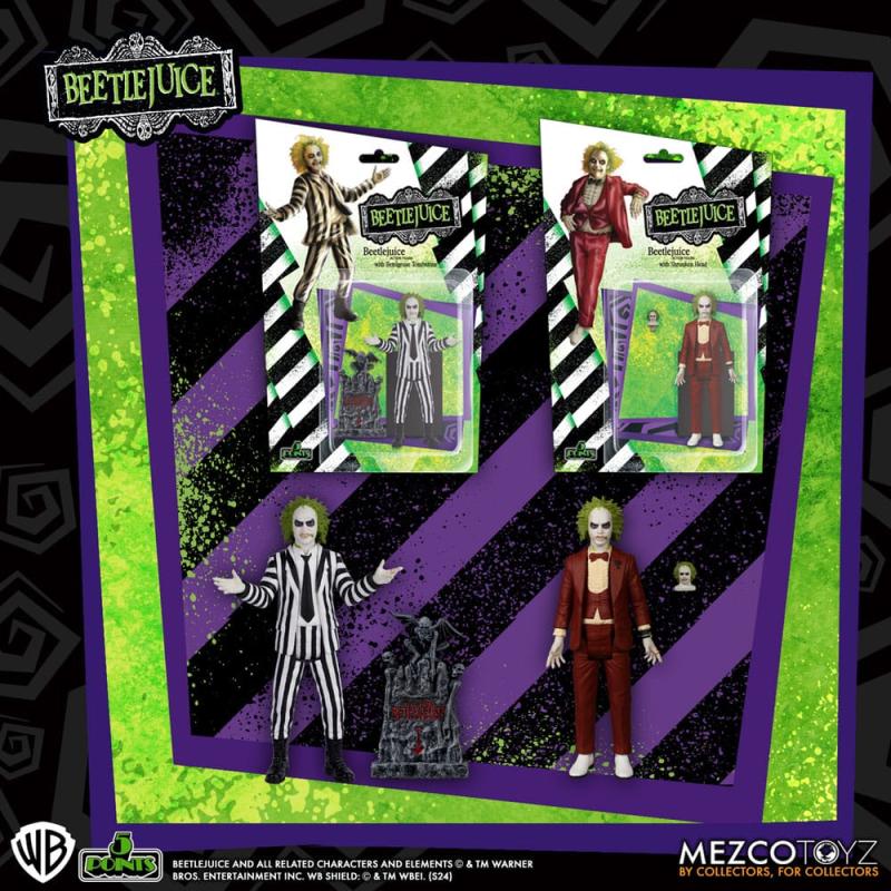 Beetlejuice 5 Points Action Figures 10 cm Assortment (14) 8