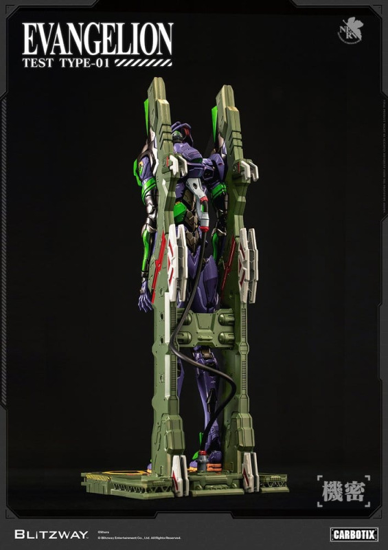 Evangelion Carbotix Action Figure Evangelion Unit-01 Test Type (DX Ver.) 33 cm 7