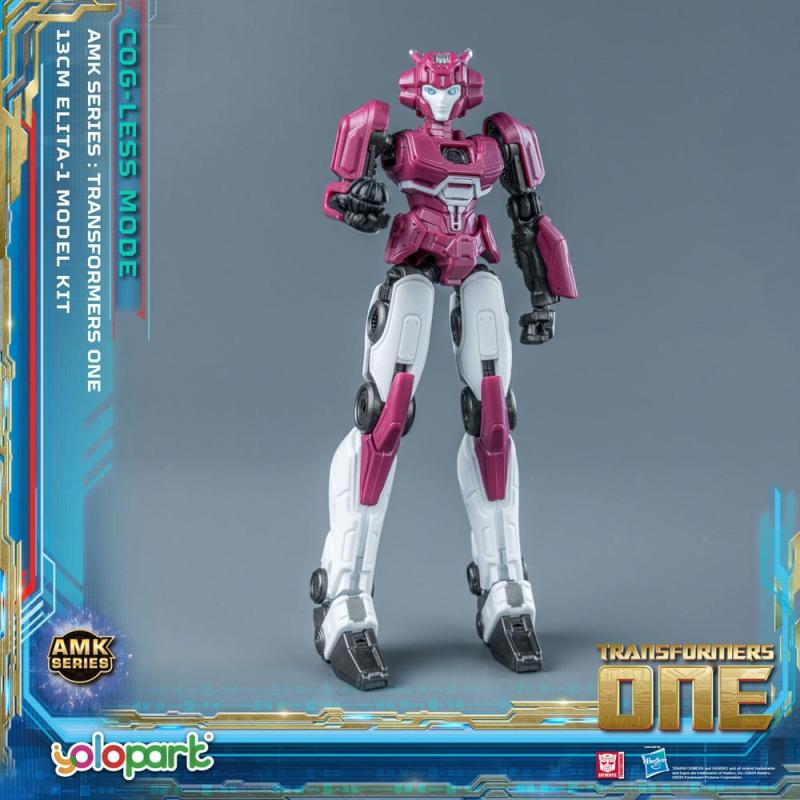 Transformers 8 AMK Mini Series Plastic Model Kit Elita-1 13 cm