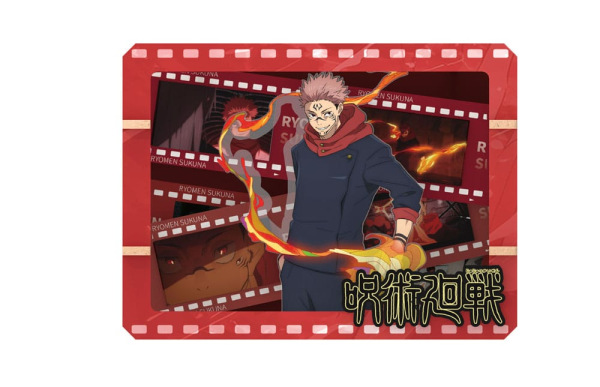 Jujutsu Kaisen Model Kit Wooden Gallery Film Frame (S) Itadori 2