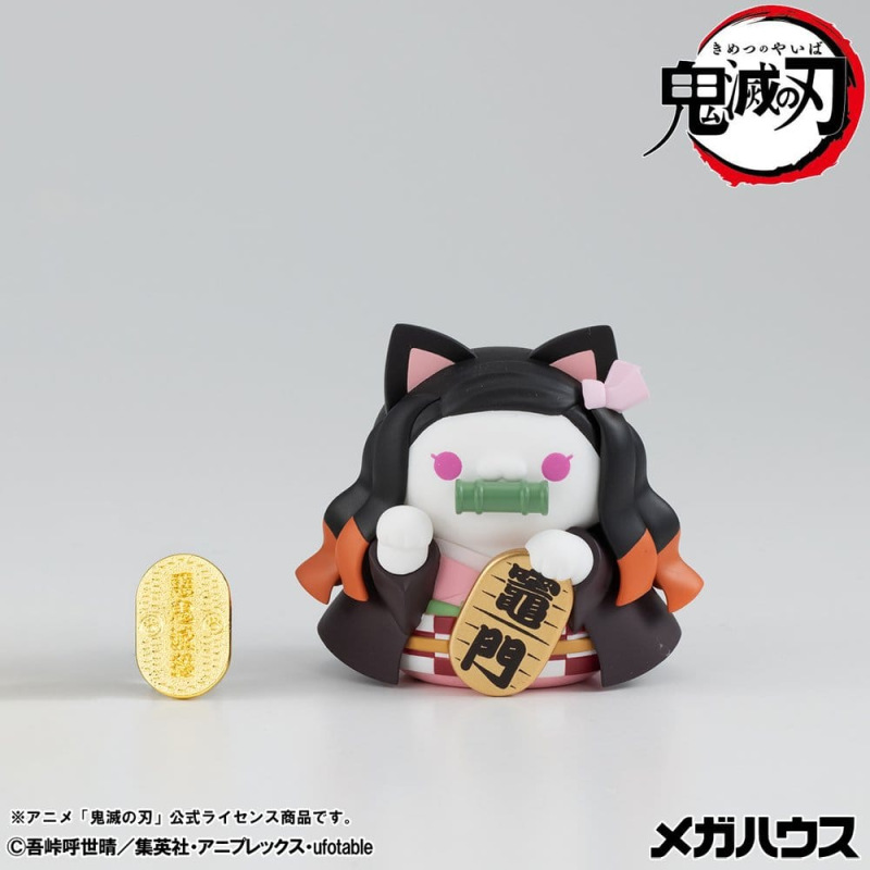 Demon Slayer: Kimetsu no Yaiba Mega Cat Project PVC Figures 8-Pack 6 cm (with gift) 9