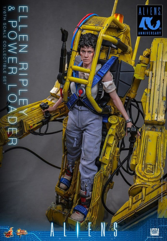Alien Movie Masterpiece Figure Set 1/6 Ellen Ripley and Power Loader 52 cm 3