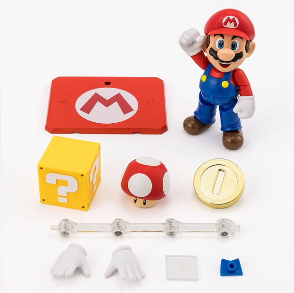 Super Mario S.H. Figuarts Action Figure Super Mario 10 cm 4