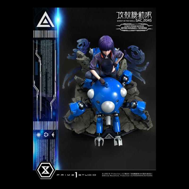 Ghost in the Shell: SAC_2045 Statue 1/4 Motoko Kusanagi and Tachikoma (Bonus Version) 50 cm