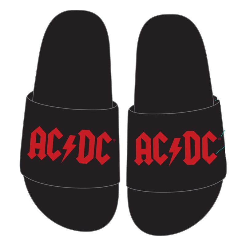 AC/DC Slippers Logo