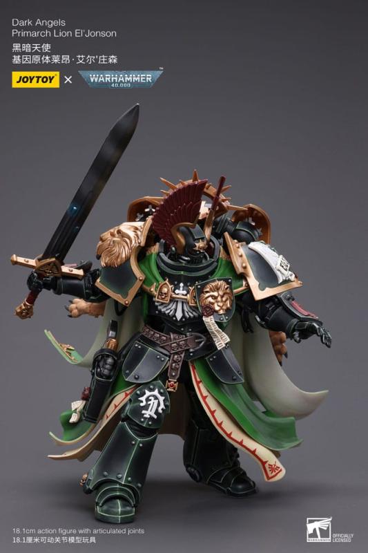 Warhammer 40k Action Figure 1/18 Dark Angels Primarch Lion El' Jonson 18 cm Reproduction 5