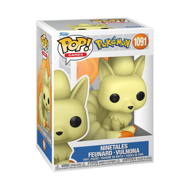 Pokemon POP! Games Vinyl Figure Ninetales 9 cm 1