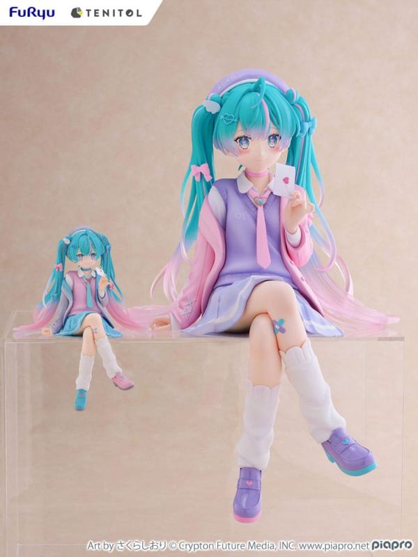 Hatsune Miku Tenitol Noodle Stopper PVC Statue Love Blazer 32 cm