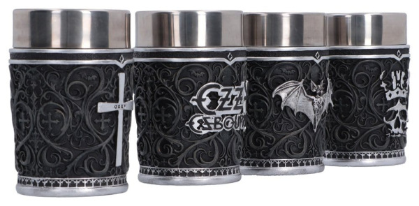Ozzy Osbourne Shot Glass Set Prince of Darkness 9 cm 3
