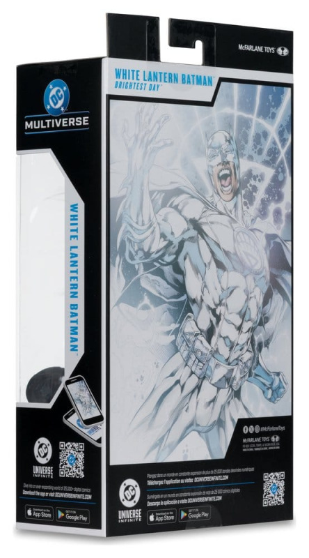 DC Multiverse Action Figure White Lantern Batman (Brightest Day) (Red Platinum Edition) 18 cm 8