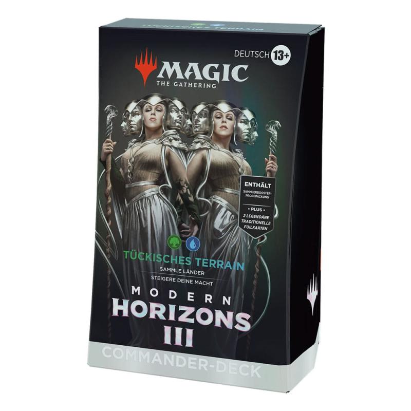 Magic the Gathering Modern Horizons 3 Commander Decks Display (4) german