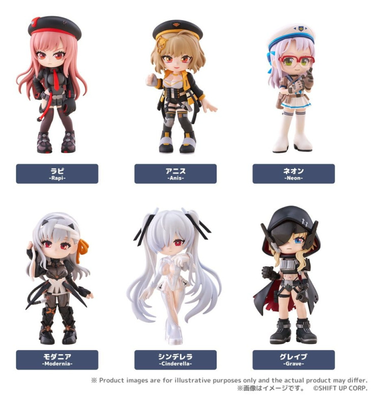 Goddess of Victory: Nikke PalVerse Mini Figures Blind Box Display (6) 11