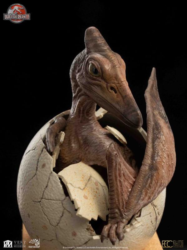 Jurassic Park III ECC Elite Creature Line Statue Hatching Pterosaur 16 cm 9