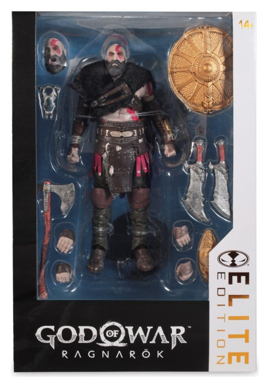God of War Ragnarok McFarlane Elite Edition Deluxe Action Figure Kratos #18 18 cm 6