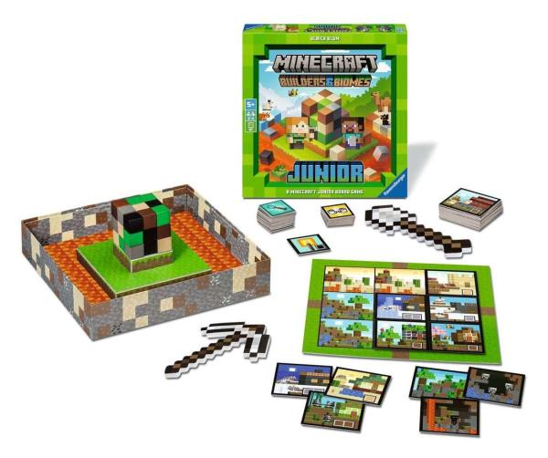 Minecraft Board Game Builders & Biomes Junior 1