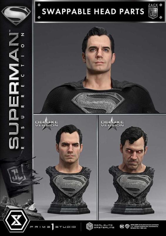 Zack Snyder's Justice League Real Elite Masterline Series Statue 1/3 Superman Resurrection Deluxe Ve 6