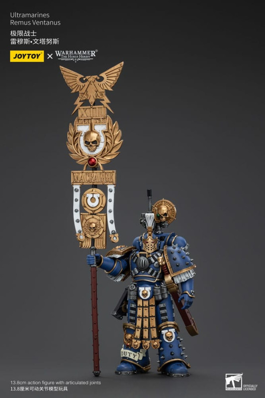 Warhammer The Horus Heresy Action Figure 1/18 Ultramarines Remus Ventanus 14 cm 6