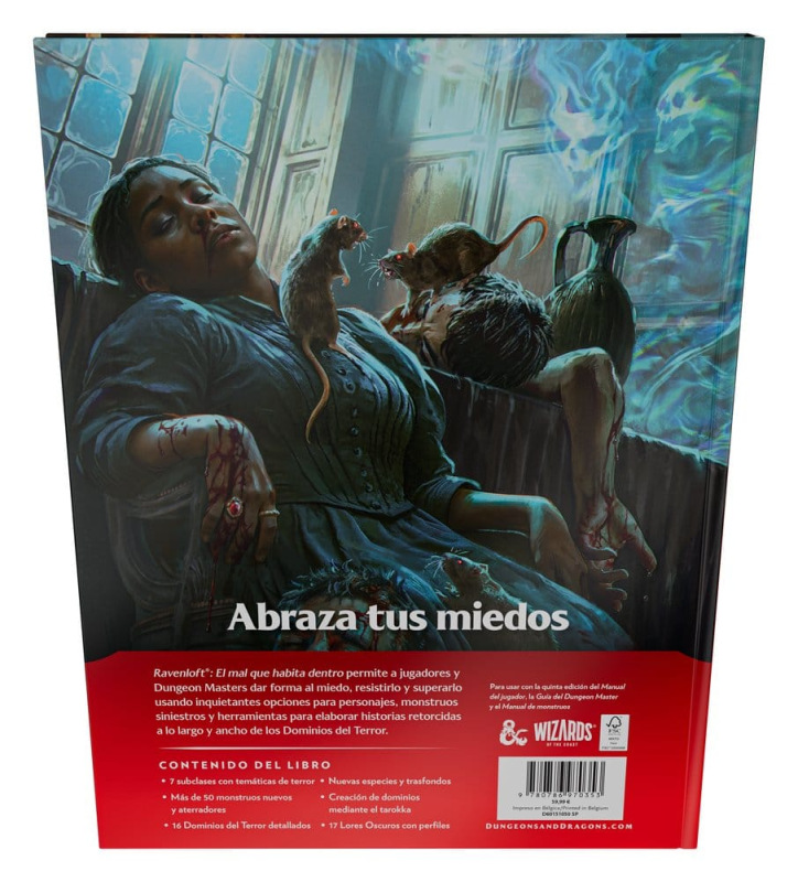 Dungeons & Dragons RPG Ravenloft: El Mal que Habita Dentro Book *Spanish Version* 9
