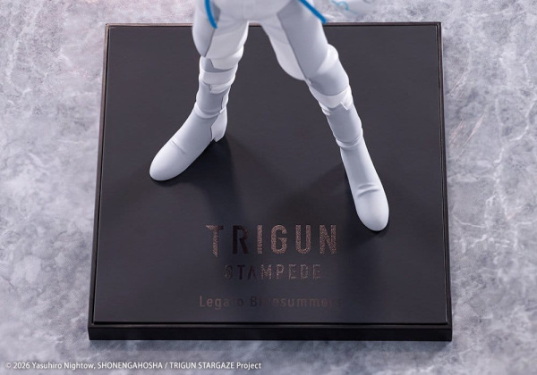 Trigun Oshi Works PVC Figure 1/8 Legato Bluesummers 24 cm 2