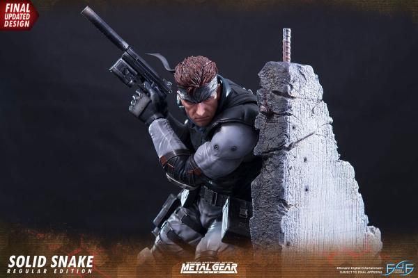 Metal Gear Solid Statue Solid Snake 44 cm 1