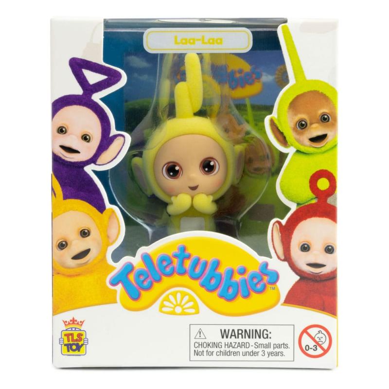 Teletubbies Cheebee Mini figure Laa-Laa Flocked 6 cm 3