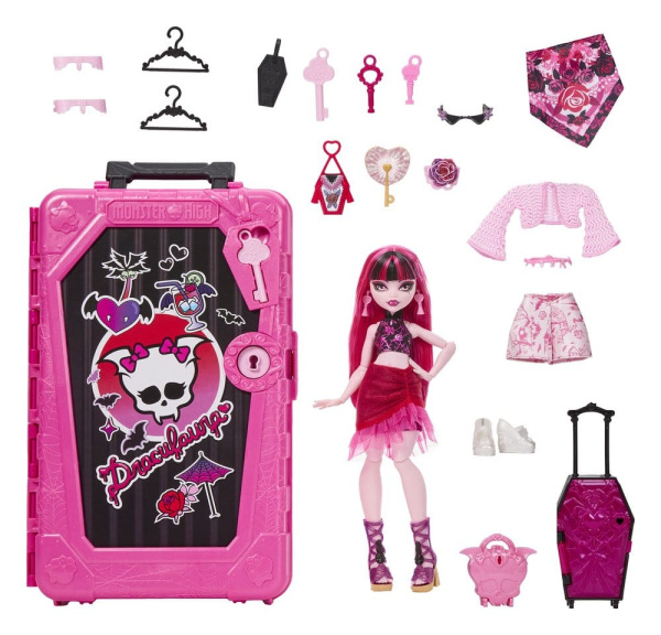 Monster High Skulltimate Secrets Doll Destination: Gore-geous Oasis - Draculaura 6