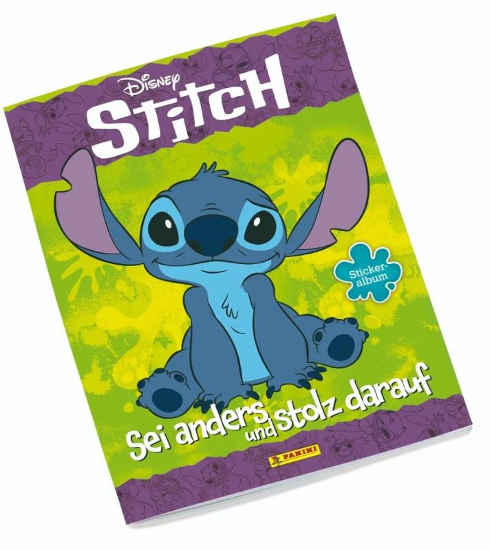 Stitch Sticker Collection Album *German Version*