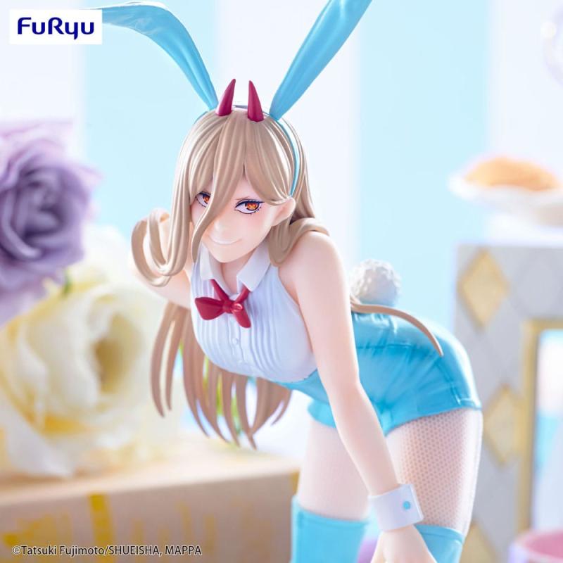 Chainsaw Man BiCute Bunnies PVC Statue Power Light Blue Color Ver. 30 cm 2