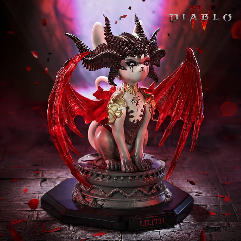 Diablo IV Statue Lilith Meow 17 cm 3