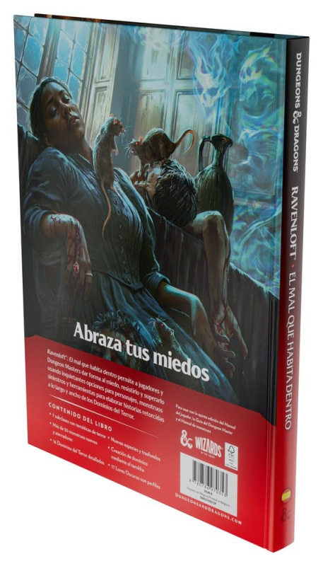 Dungeons & Dragons RPG Ravenloft: El Mal que Habita Dentro Book *Spanish Version* 11