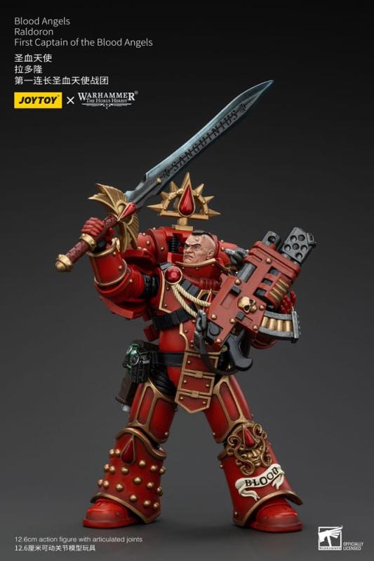 Warhammer The Horus Heresy Action Figure 1/18 Blood Angels Raldoron First Captain of the Blood Angel 6