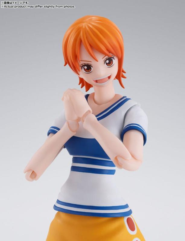 One Piece S.H. Figuarts Action Figure Nami Romance Dawn 14 cm 7