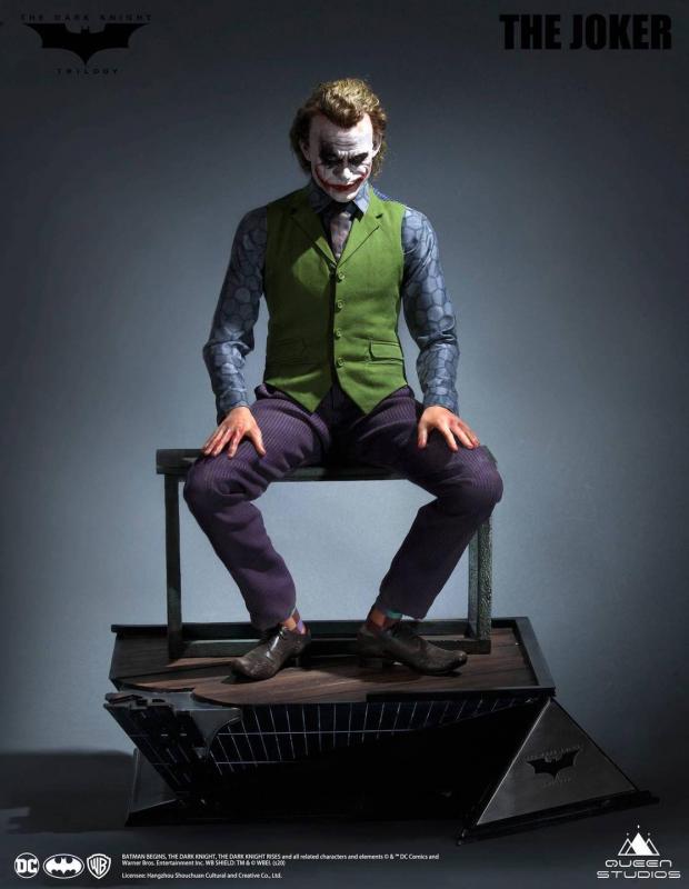 The Joker Rooted Hair Statue 1:3 Resin Model - Queen Studios