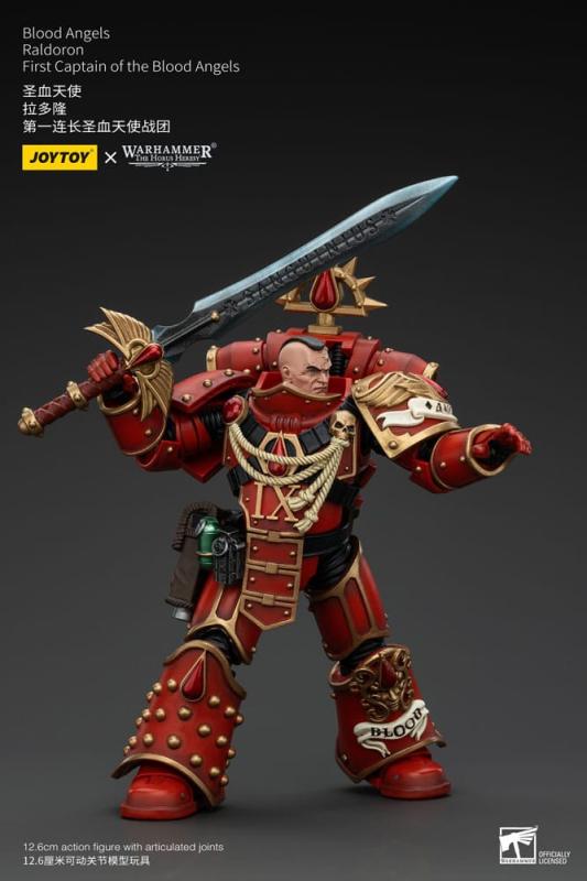 Warhammer The Horus Heresy Action Figure 1/18 Blood Angels Raldoron First Captain of the Blood Angel 2