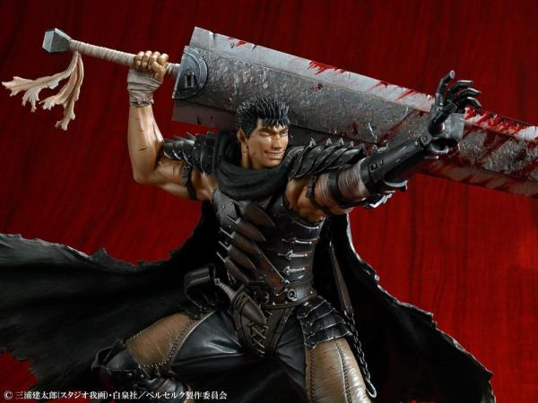 Berserk PVC Statue 1/7 Guts Black Swordsman Ver. 26 cm 9