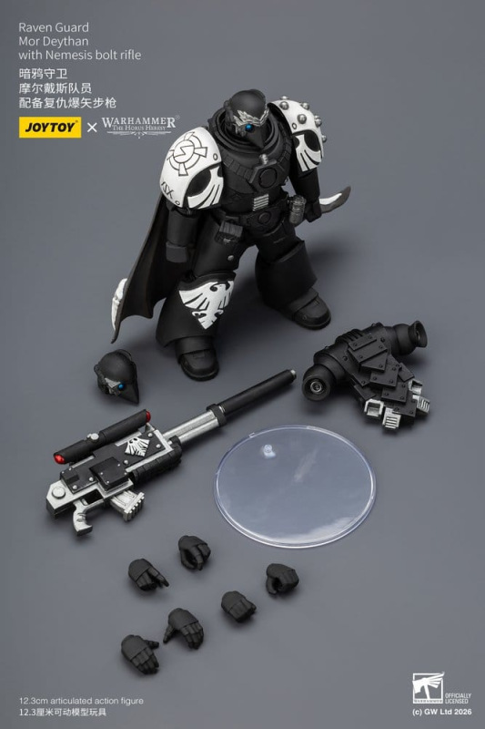Warhammer 40,000 Action Figure Raven Guard Mor Deythan 12 cm 8