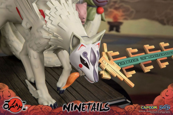 Okami Statue Ninetails 51 cm 11