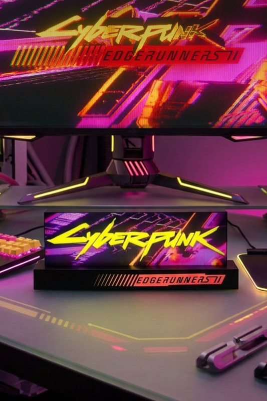 Cyberpunk: Edgerunners Logo Light Edgerunner 2 8 cm 5