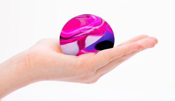 NeeDoh Squeeze Figures Marbleez Ball 7 cm Display (6) 5
