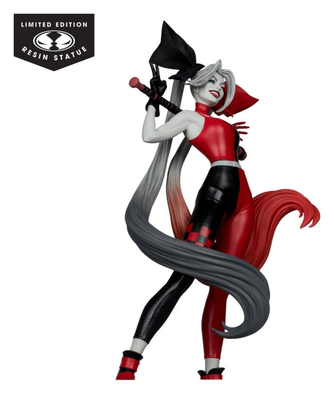 DC Direct Harley Quinn: Red, White & Black Statue 1/10 Harley Quinn by Alex Garner 21 cm 2
