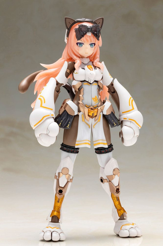 Frame Arms Girl Plastic Model Kit Durga I Cat Armor Ver. Calico 16 cm 1