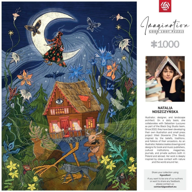 Imagination Series Puzzle Natalia Noszczynska Slowianski Swiat Nadchodzi (1000 pieces) 2