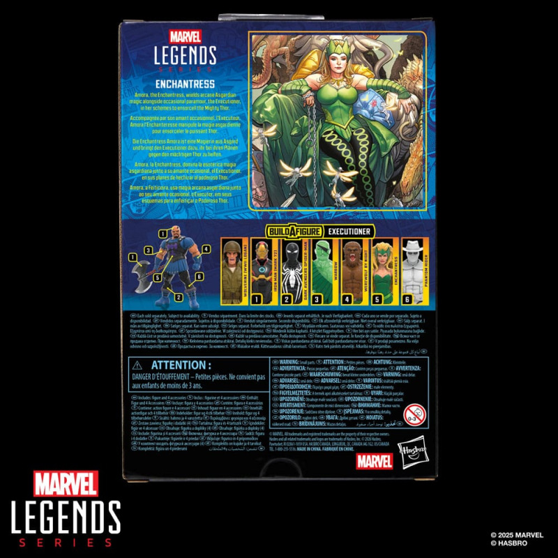 Marvel Legends Action Figure Enchantress (BAF: Executioner) 15 cm 5